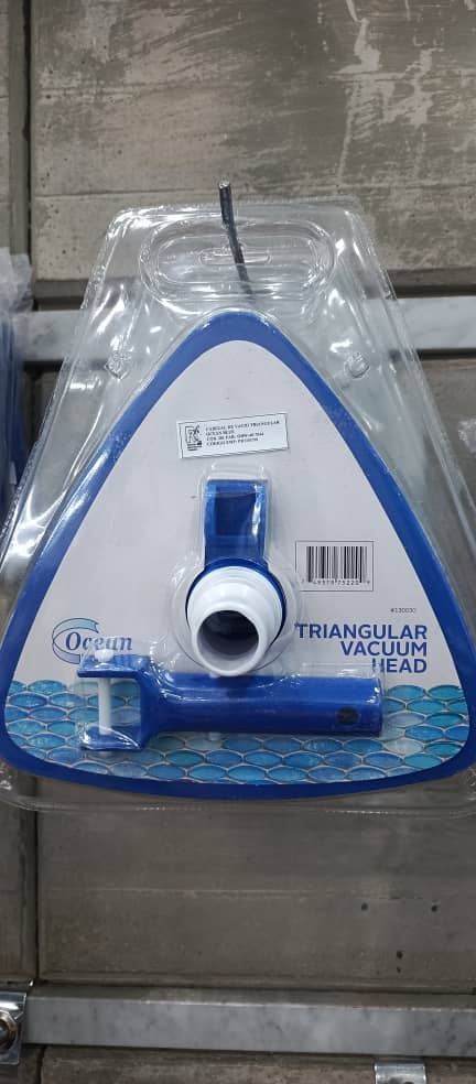 CABEZAL DE VACIO TRIANGULAR OCEAN BLUE
