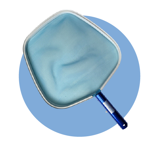 RECOGEDOR DE HOJAS PHPOOL TIPO RAQUETA Mango ALUMINIO